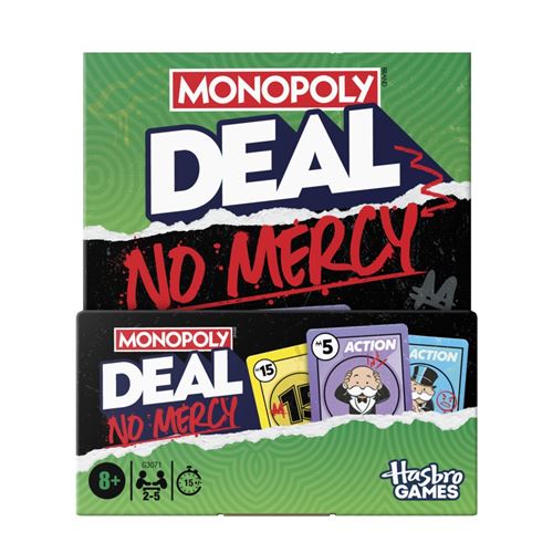 Jeu classique Hasbro Monopoly Deal No Mercy - vue 2
