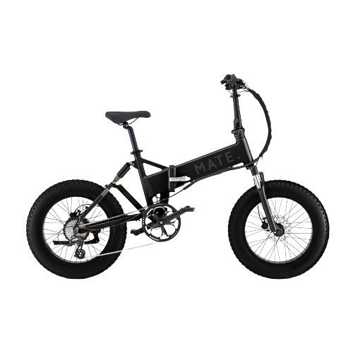 Mate elektrische fiets. Mate X Subdued zwart