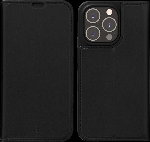Coque Folio Oslo pour iPhone 14 Plus Noir