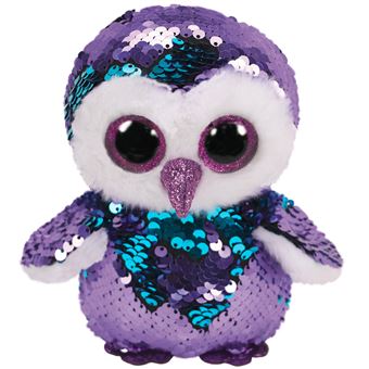 Peluche TY Flippables Small Moonlight le Hibou