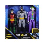 Pack 3 Figurines 30 CM Batman Robin Le Joker