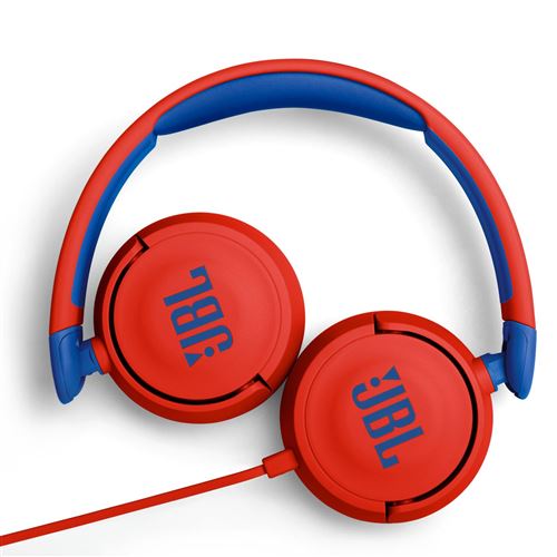 Casque audio enfant filaire - JBL Jr310 - bleu   - Shopping et  Courses en ligne, livrés à domicile ou au bureau, 7j/7 à la Réunion