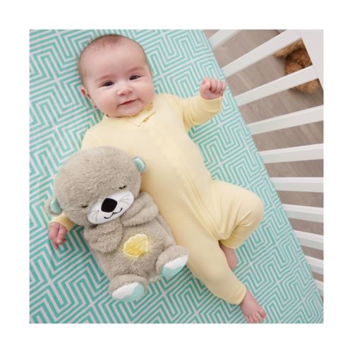 Peluche Fisher Price Ma Loutre Calins Bonne Nuit Jeu D Eveil Achat Prix Fnac