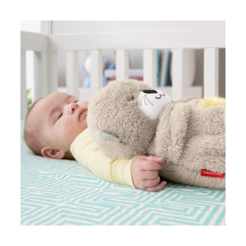 Peluche Fisher Price Ma Loutre Calins Bonne Nuit Jeu D Eveil Achat Prix Fnac