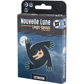 Jeu d’ambiance Asmodee Loups-Garous Ext Nouvelle Lune Version Eco