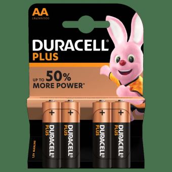 Duracell Plus Power MN1500 - Batterie 4 x type AA - Alcaline