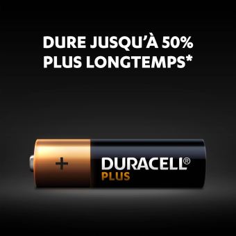 Duracell Plus Power MN1500 - Batterie 4 x type AA - Alcaline