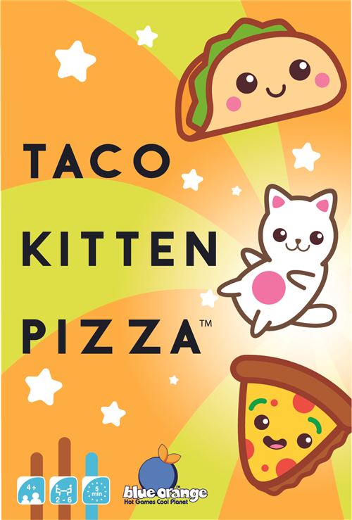 Jeu de Société Blue Orange Taco Chat Bouc Cheese Pizza – Jeu d'Ambiance et de Rapidité pour 2 à 8 Joueurs - vue 1