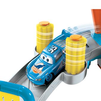 Station De Lavage Pour Voitures Jouets – 2 Étages Avec Tapis Roulant – Inclut 2 Voitures – Compatible 1/64 (Hot Wheels, Matchbox) – Jeu Immergent Dès 3 Ans