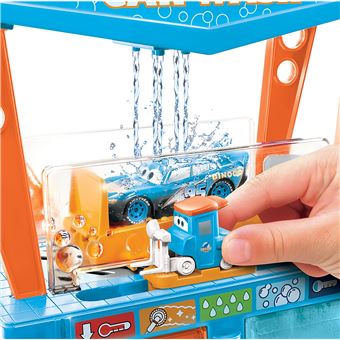 Station De Lavage Et Atelier Hape – Lave Et Répare Les Voitures – Jouet Interactif Avec Rampe De Lancement – Dès 3 Ans