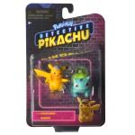 Pack de 2 figurines Pokémon Pikachu et Bulbizarre 5 cm