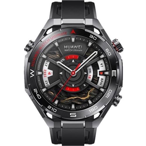 Smartwatch - HUAWEI - Watch Ultimate 2 Black - Couleur: Noir - Objet connecté: Oui
