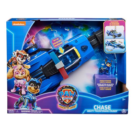 Véhicule Deluxe Paw Patrol La Pat Patrouille Chase The Mighty Movie