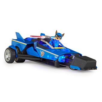 Pat Patrouille - Quartier Général Marine Pup Squad Avec Véhicule Stella - Jouet Porte-Avions 38cm, Transformable, 3 Ans Et Plus