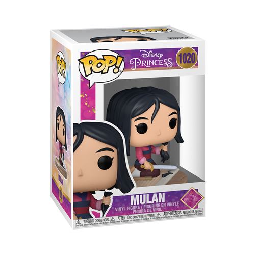 Funko - Figura Pop Disney Princesas Mulan - Funko Pop Coleccionable De Edición Limitada - Funko Pop Diseño Detallado Y Realista - Funko Pop Ideal Para Regalo - Funko Pop Gran Variedad De Personajes