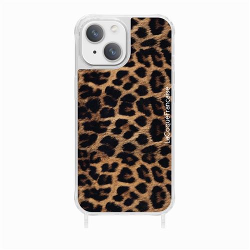 imprimée magsafe Leopard avec anneau iPhone 14 - vue 2