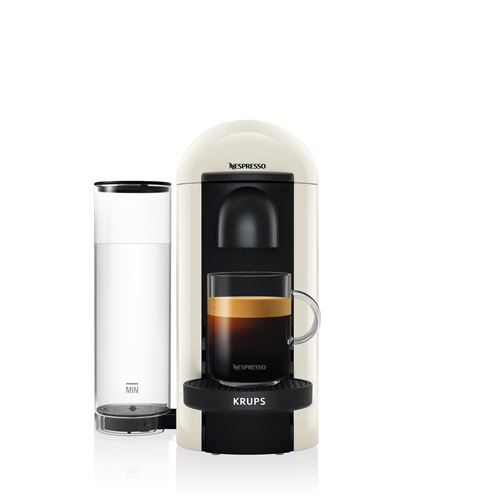 Nespresso Vertuo Plus Krups White Capsule Koffiezetapparaat met Witte Krups