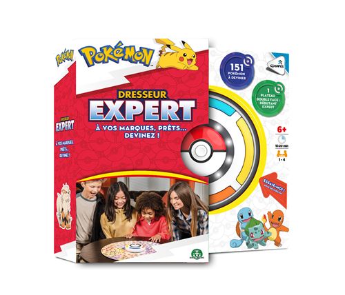 Pokémon Dresseur Mission Jeu de société ludique et immersif Capture Tous Les Pokémon Jusqu'à 4 Joueurs pour Les Enfants à partir de GPK02 - vue 2