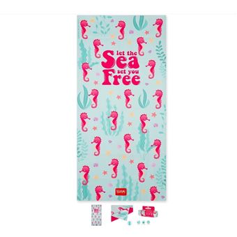 Serviette de plage Legami Hippocampe