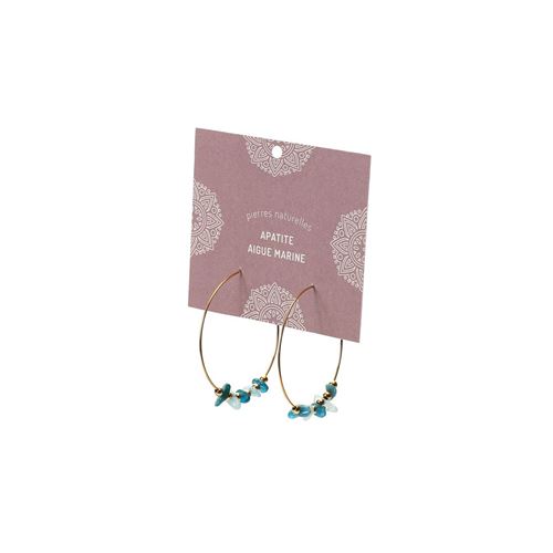 Mandala Jwla Créoles 4 cm Doré et