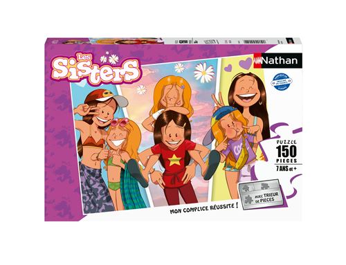 Puzzle 150 pièces Nathan C’est parti mon kiwi Les Sisters