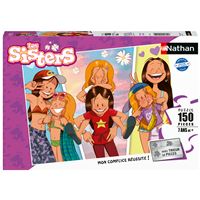 Nathan - Puzzle enfants - 150 pièces - Mortel Anniversaire/Mortelle Adèle - Filles ou garçons dès 7 ans - Puzzle de qualité supérieure - Carton épais et résistant - Quotidien des enfants - 86198