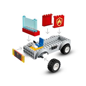 LEGO® City 60280 Le Camion des Pompiers avec Échelle