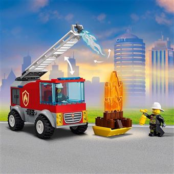 LEGO® City 60280 Le Camion des Pompiers avec Échelle