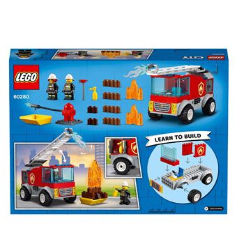 LEGO® City 60280 Le Camion des Pompiers avec Échelle