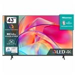 TV QLED Hisense 43E79KQ 108 cm 4K UHD Smart TV Noir