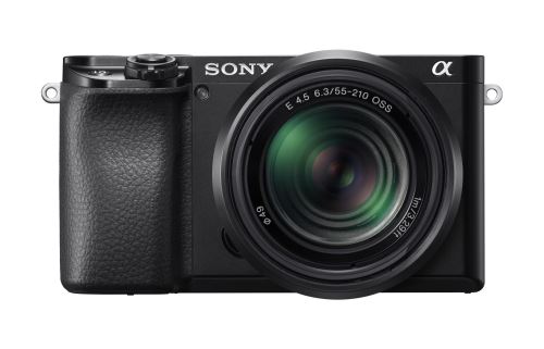 Appareil photo hybride Sony Alpha A6100 noir + objectif Sony E PZ 16-50 mm f/3.5-5.6 OSS + objectif Sony E 55-210 mm f/4.5-6.3 OSS