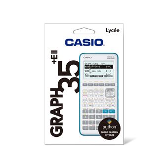 Calculatrice Graphique Graph 35+ Eii Mode Examen Et Python Lycée Casio pas  cher
