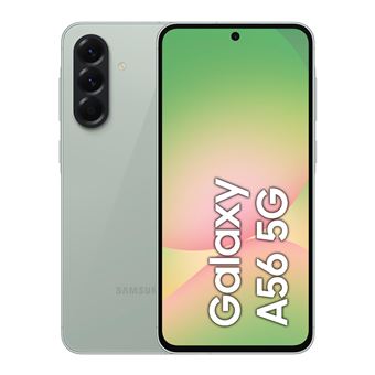 Smartphone Samsung Galaxy A56 6,7" 5G Nano SIM 128 Go Vert sauge - 1