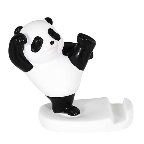 Support de téléphone The Concept Factory Panda Kawaii Blanc et Noir