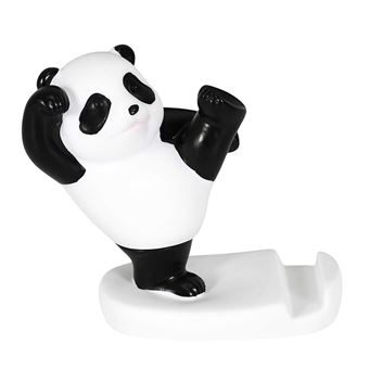 Support de téléphone The Concept Factory Panda Kawaii Blanc et Noir - 1