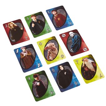 Jeu de Cartes Famille Mattel Games Uno Harry Potter