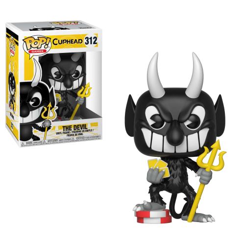 Figurine Funko Pop vinyl games Cuphead The Devil
