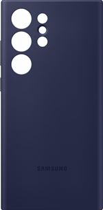 Coque en silicone pour Samsung Galaxy S23 Ultra 5G Bleu