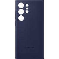 Coque en silicone pour Samsung Galaxy S23 Ultra 5G Bleu
