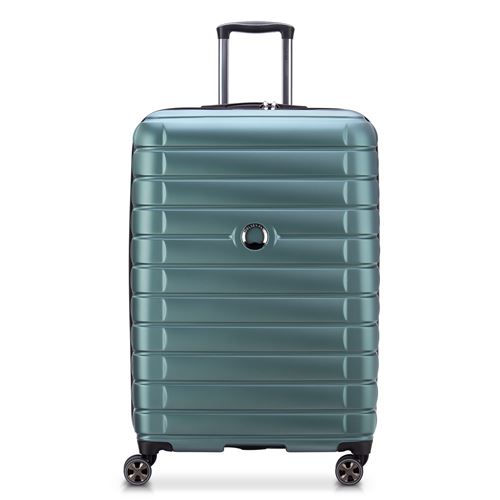 Delsey 75cm Check In Spinner Suitcase - Shadow - Green Twill - 804158 - 3219110503654