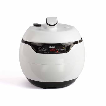 Livoo DOC111 Cuiseur à Riz | Capacité 1,5L, Revêtement Antiadhésif | Fonction Maintien au Chaud | 500 Watts