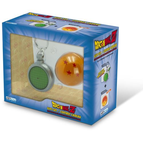 DRAGON BALL-COFFRET CADEAU-PORTE-CLES RADAR + BOULE
