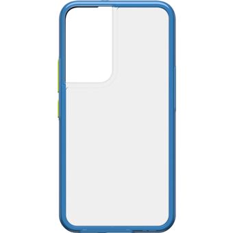 Coque renforcée pour Samsung Galaxy S22 LifeProof See Transparent contour Bleu