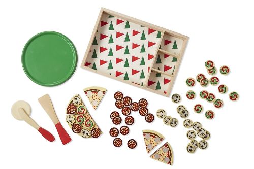 Kit creatif Pizza en bois Melissa et Doug Cuisine enfant Achat prix fnac