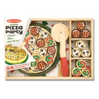 Kit creatif Pizza en bois Melissa et Doug Cuisine enfant Achat prix fnac