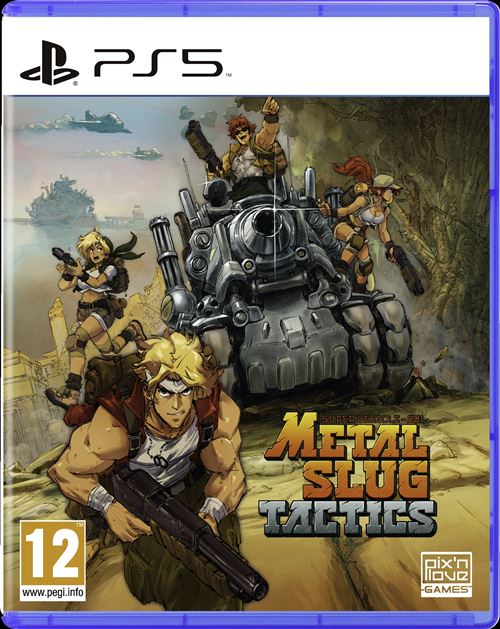 Pochette avant du jeu Metal Slug Tactics PS5