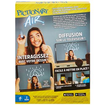 Jeu d'ambiance Mattel Pictionary Air