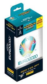 Boîte métal de 6 pochettes Panini Foot Trading Cards UEFA EURO 2020