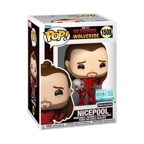 Figurine Funko Pop Marvel Deadpool 3 S2 Nicepool Limited Edition Supreme - vue 4