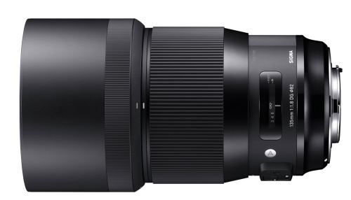 Objectif hybride Sigma 135mm f1.8 DG HSM Art pour Monture - vue 1